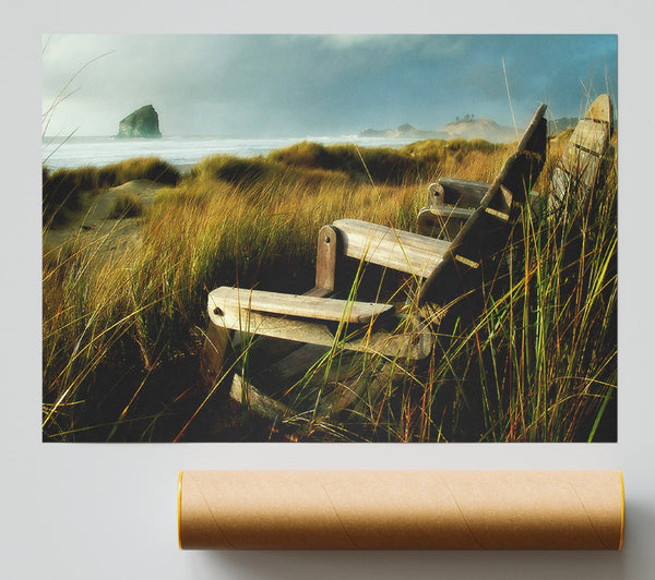 Coast Dunes Poster