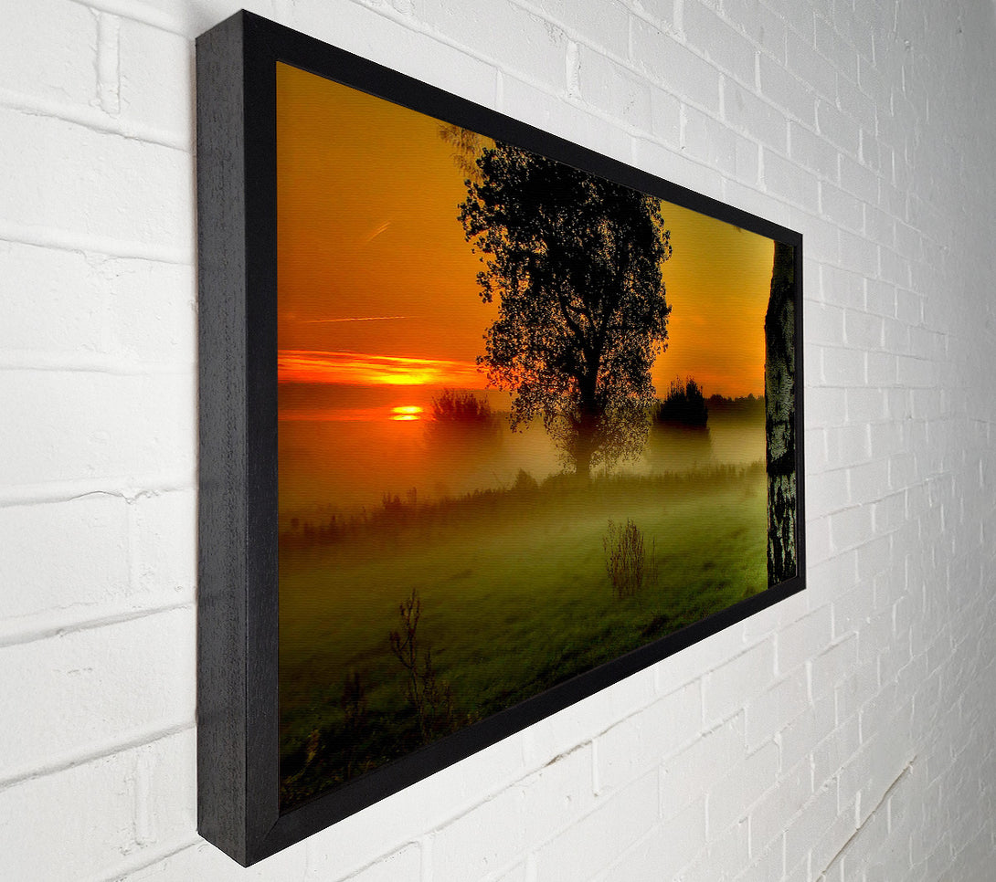  A Canvas Print of Morning Moment Canvas Art