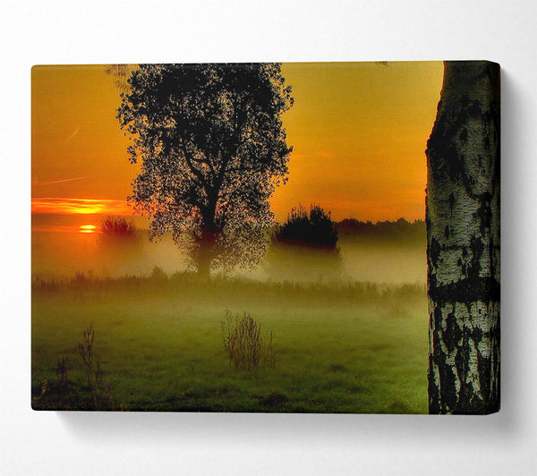  A Canvas Print of Morning Moment Canvas Art