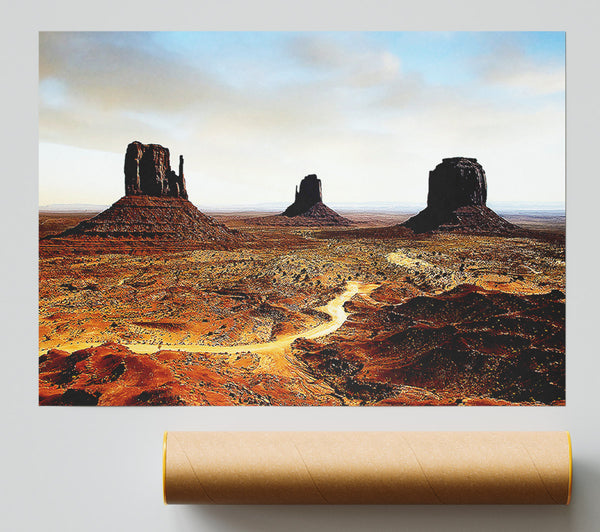 Monumental Simplicity Poster