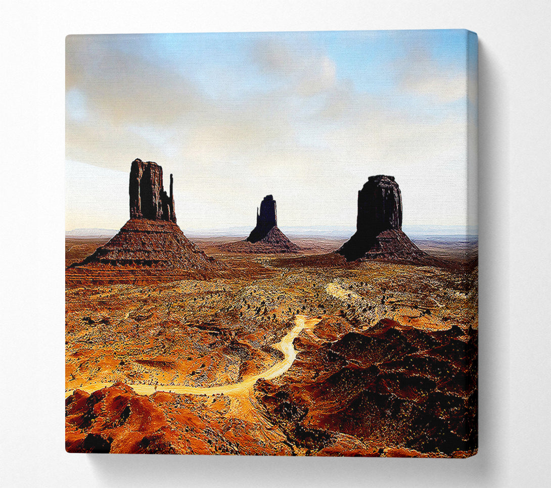  A Canvas Print of Monumental Simplicity Canvas Art