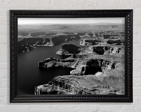 Luftaufnahme des Canyons