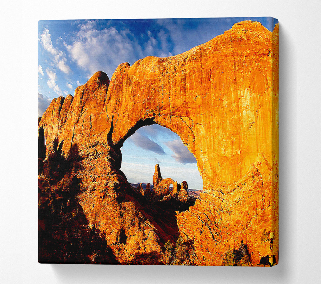  A Canvas Print of Rock Arch Canvas Wall Art