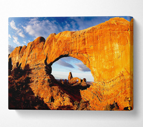  A Canvas Print of Rock Arch Canvas Wall Art