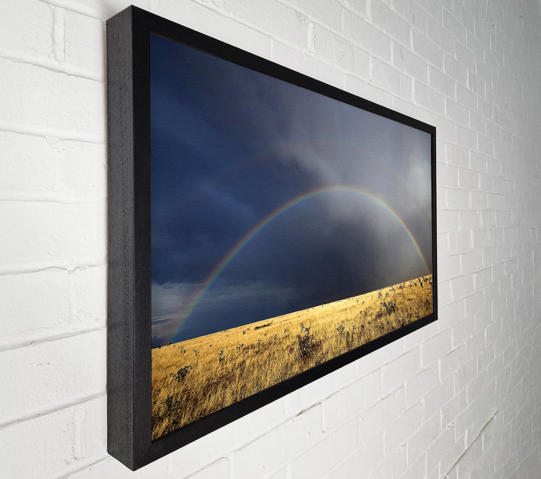  A Canvas Print of Desert Rainbow Canvas Wall Art