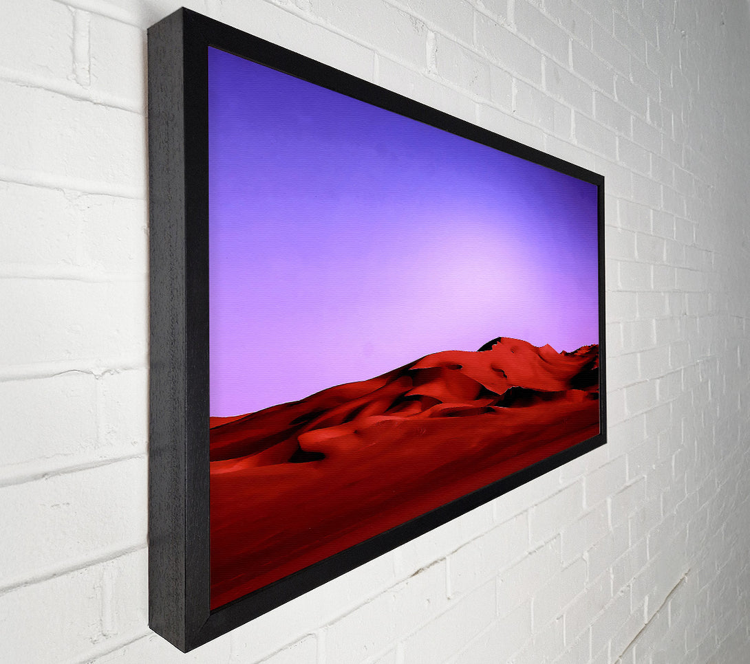  A Canvas Print of Desert Night Canvas Wall Art