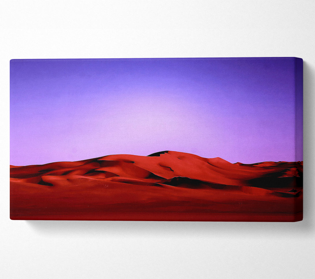  A Canvas Print of Desert Night Canvas Wall Art