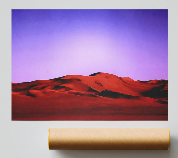 Desert Night Poster