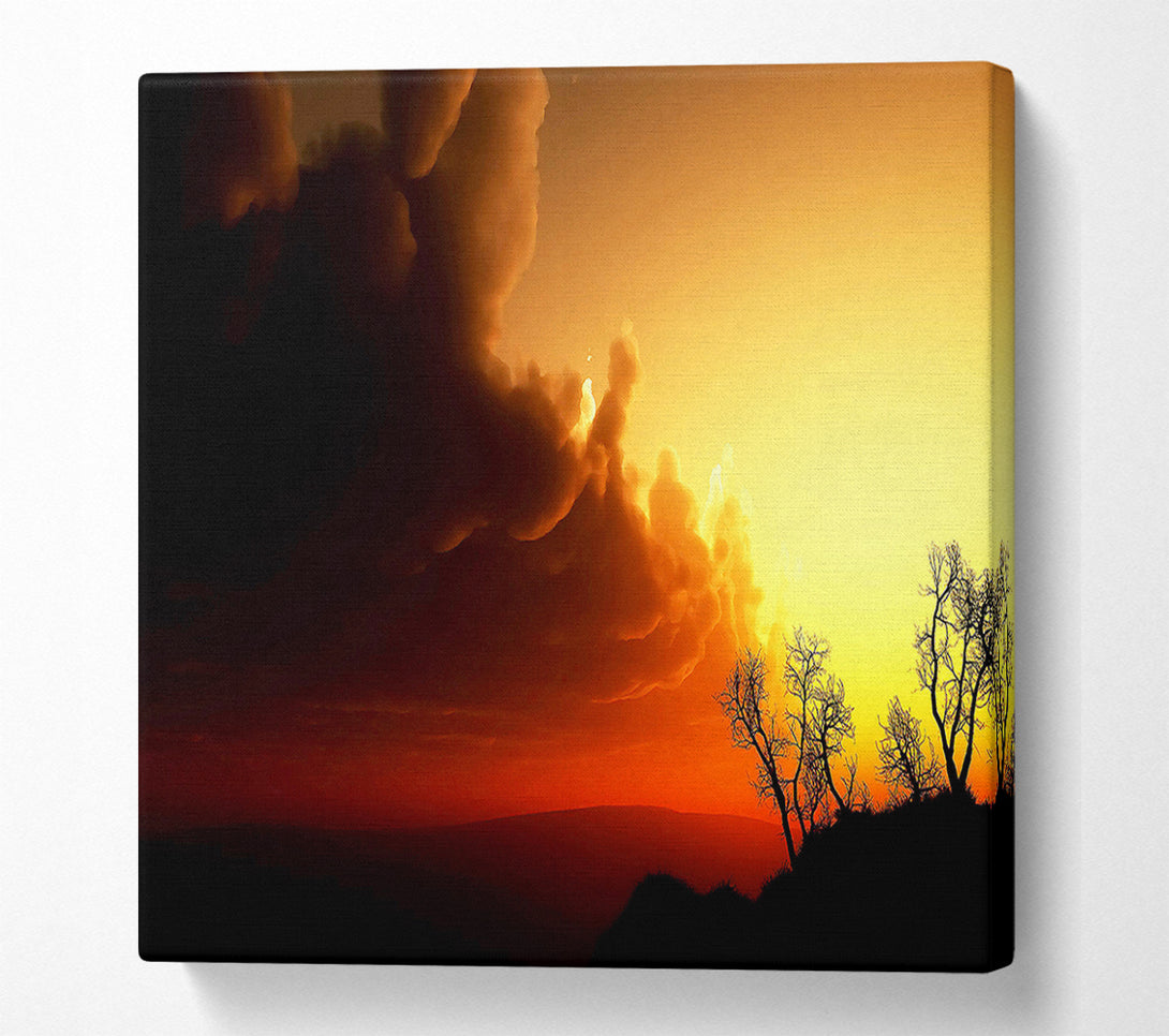  A Canvas Print of Nightfall Canvas Print