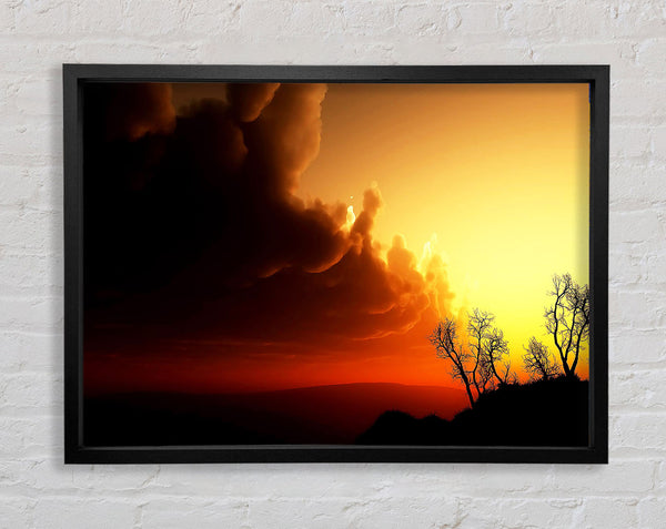 Nightfall Framed Print