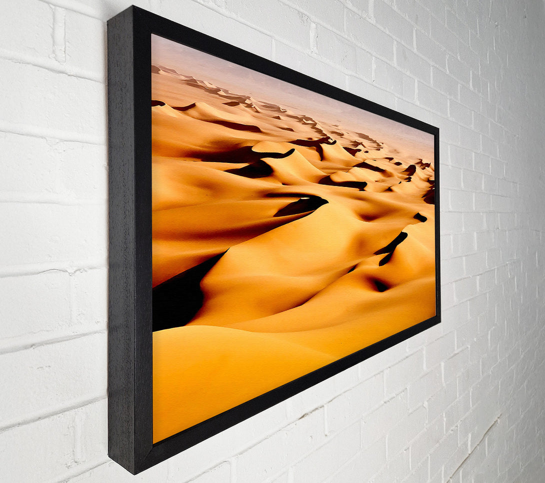  A Canvas Print of Desert Sand Dunes Canvas Wall Art