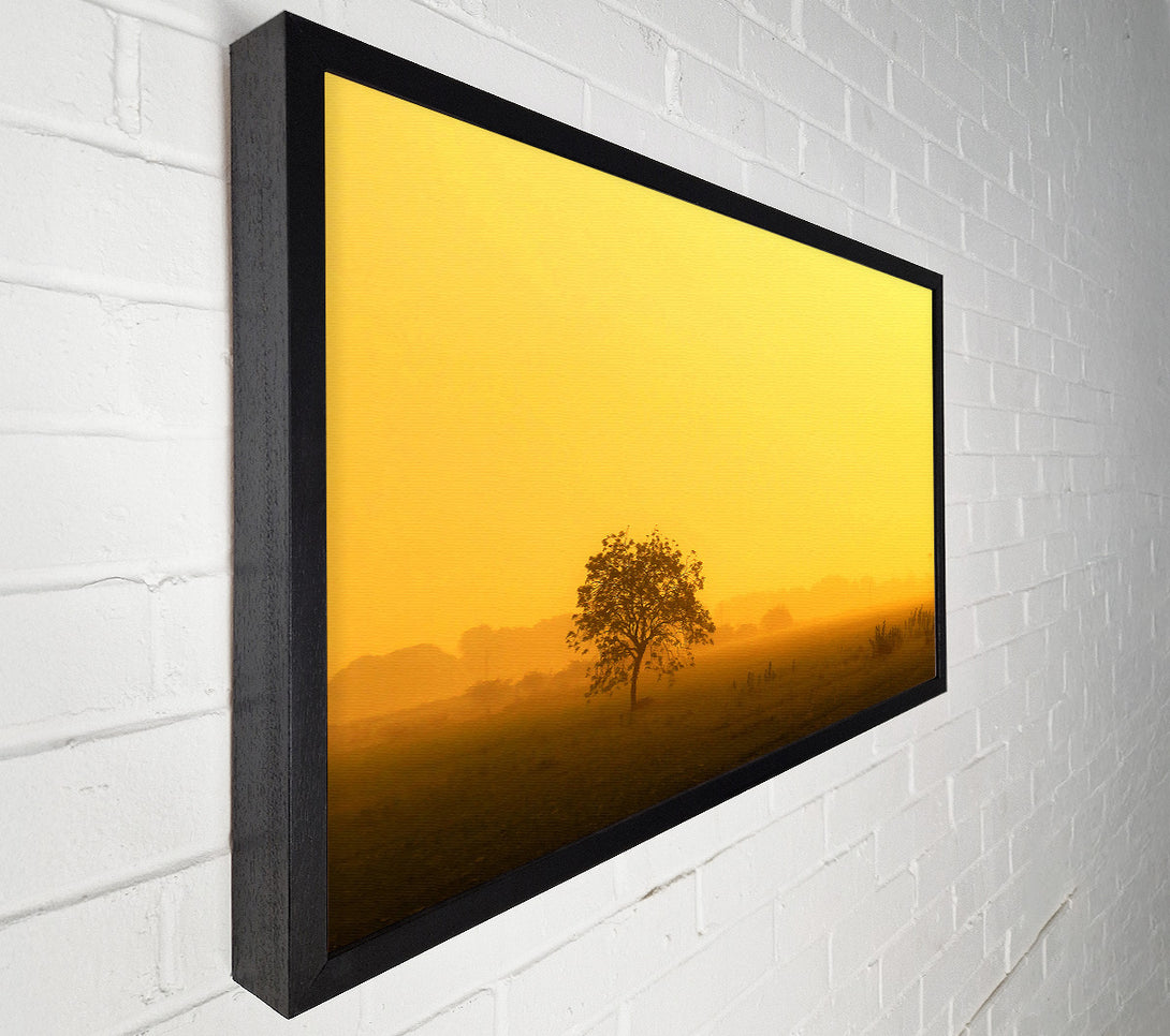  A Canvas Print of Misty Morning Canvas Art
