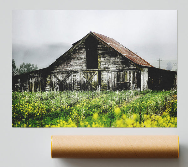 Old Barn Print
