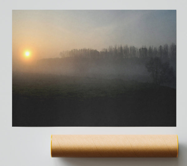 Morning Walk Poster