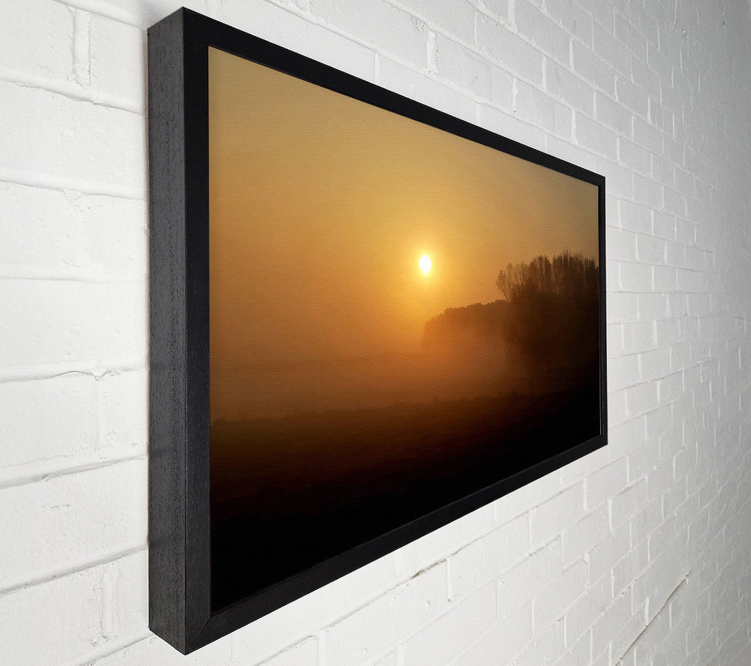  A Canvas Print of Sun Rising Canvas Art