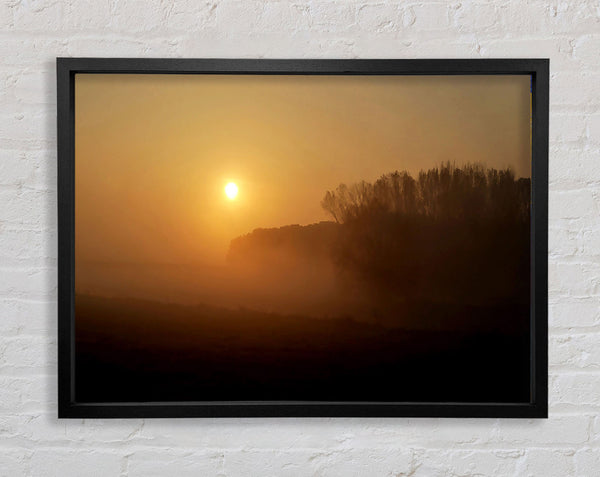 Sun Rising Framed Print