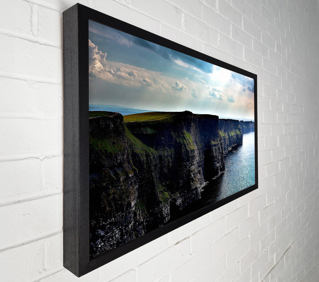  A Canvas Print of English Coast Canvas Art