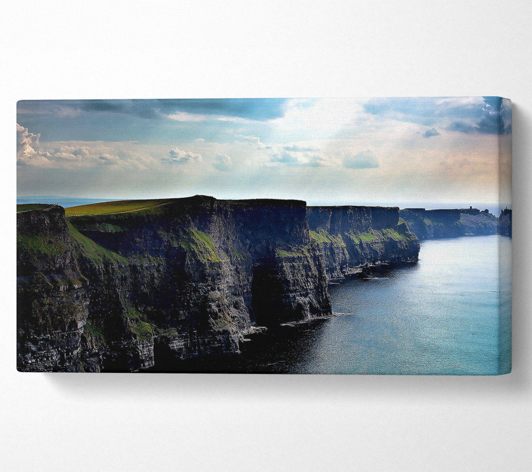 A Canvas Print of English Coast Canvas Art