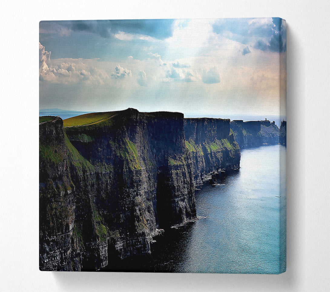  A Canvas Print of English Coast Canvas Art