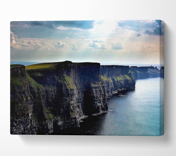  A Canvas Print of English Coast Canvas Art