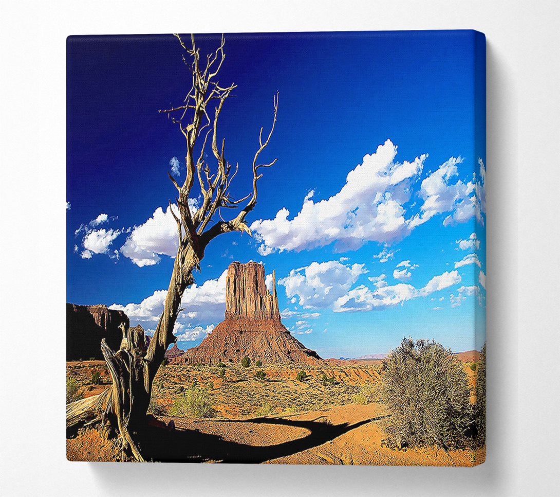  A Canvas Print of Monument Valley Arizona Canvas Wall Art