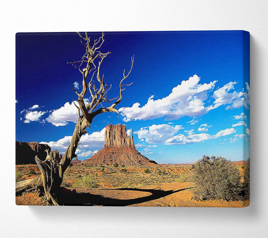  A Canvas Print of Monument Valley Arizona Canvas Wall Art