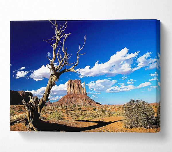 A Canvas Print of Monument Valley Arizona Canvas Wall Art