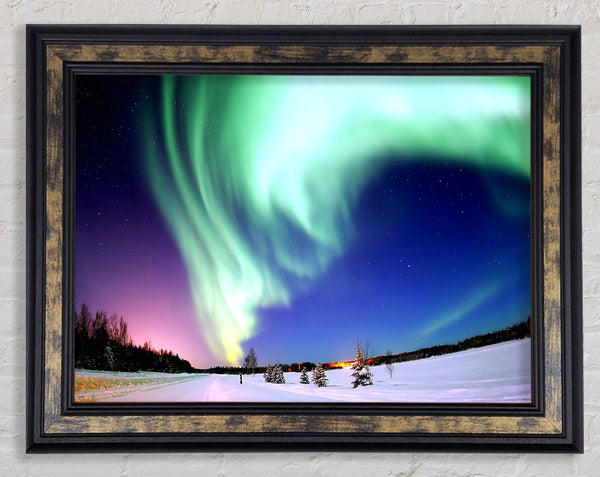 Aurora Borealis Framed Print