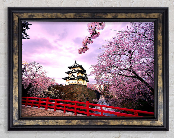 Hirosaki Castle Japan Framed Print