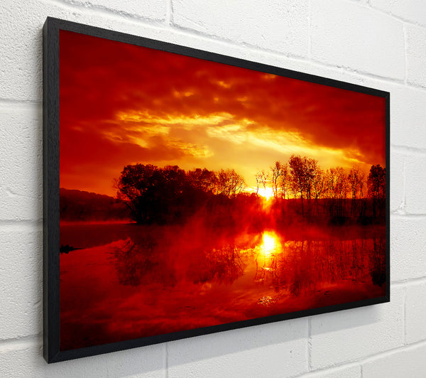 Stunning Lake Sunrise Reflections
