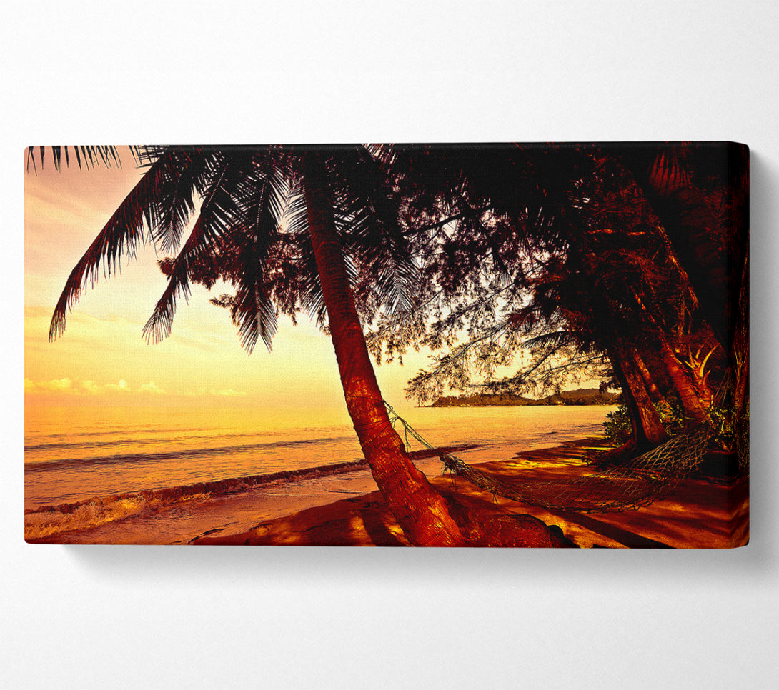  A Canvas Print of Beach Paradise Canvas Print