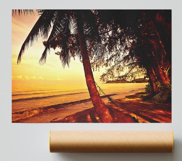Beach Paradise Giclee Print