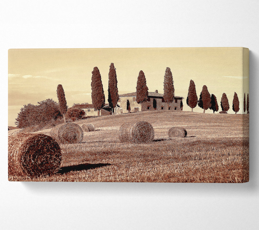  A Canvas Print of French Countryside Canvas Print