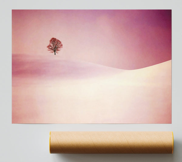 The Lonesome Winter Tree Poster