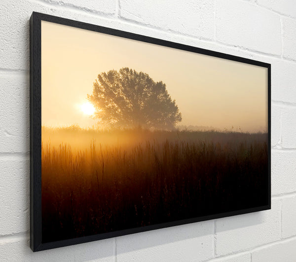 Yorkshire Dales Sunset Mist
