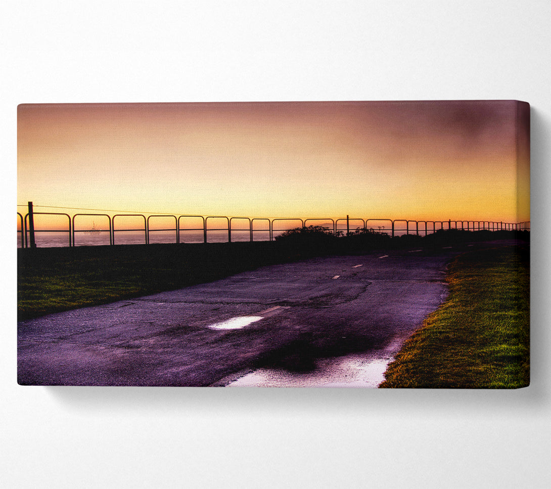  A Canvas Print of The Oceans Boardwalk Canvas Wall Art
