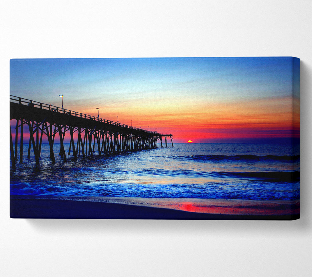  A Canvas Print of The Oceans Pier Canvas Print
