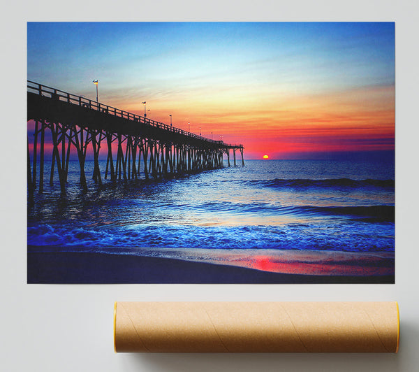 The Oceans Pier Giclee Print