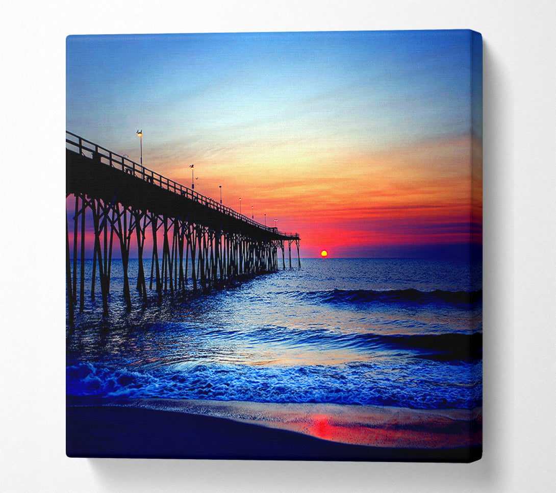  A Canvas Print of The Oceans Pier Canvas Print