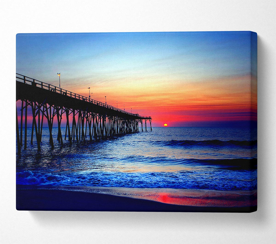  A Canvas Print of The Oceans Pier Canvas Print
