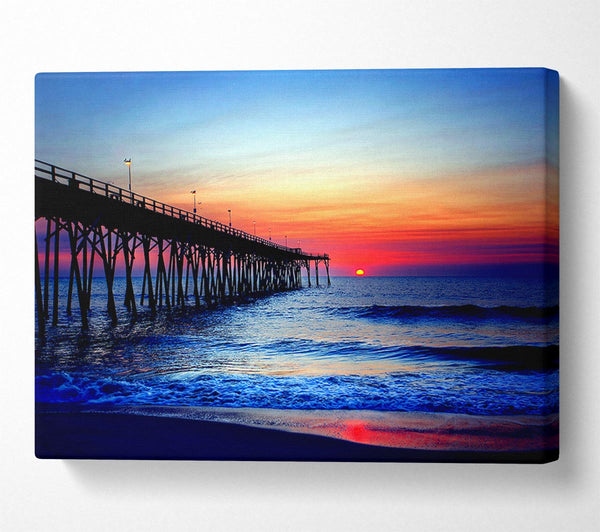  A Canvas Print of The Oceans Pier Canvas Print