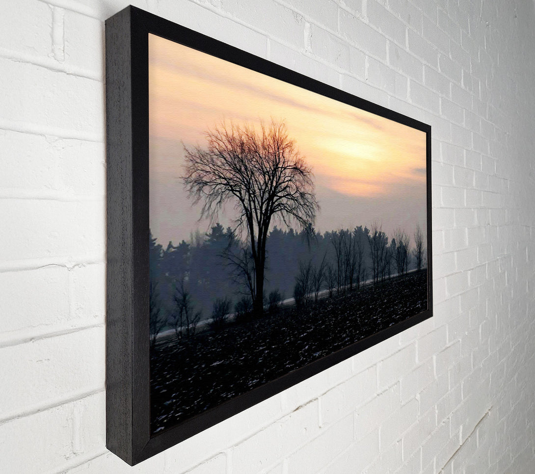 A Canvas Print of Yorkshire Dales Winter Canvas Art