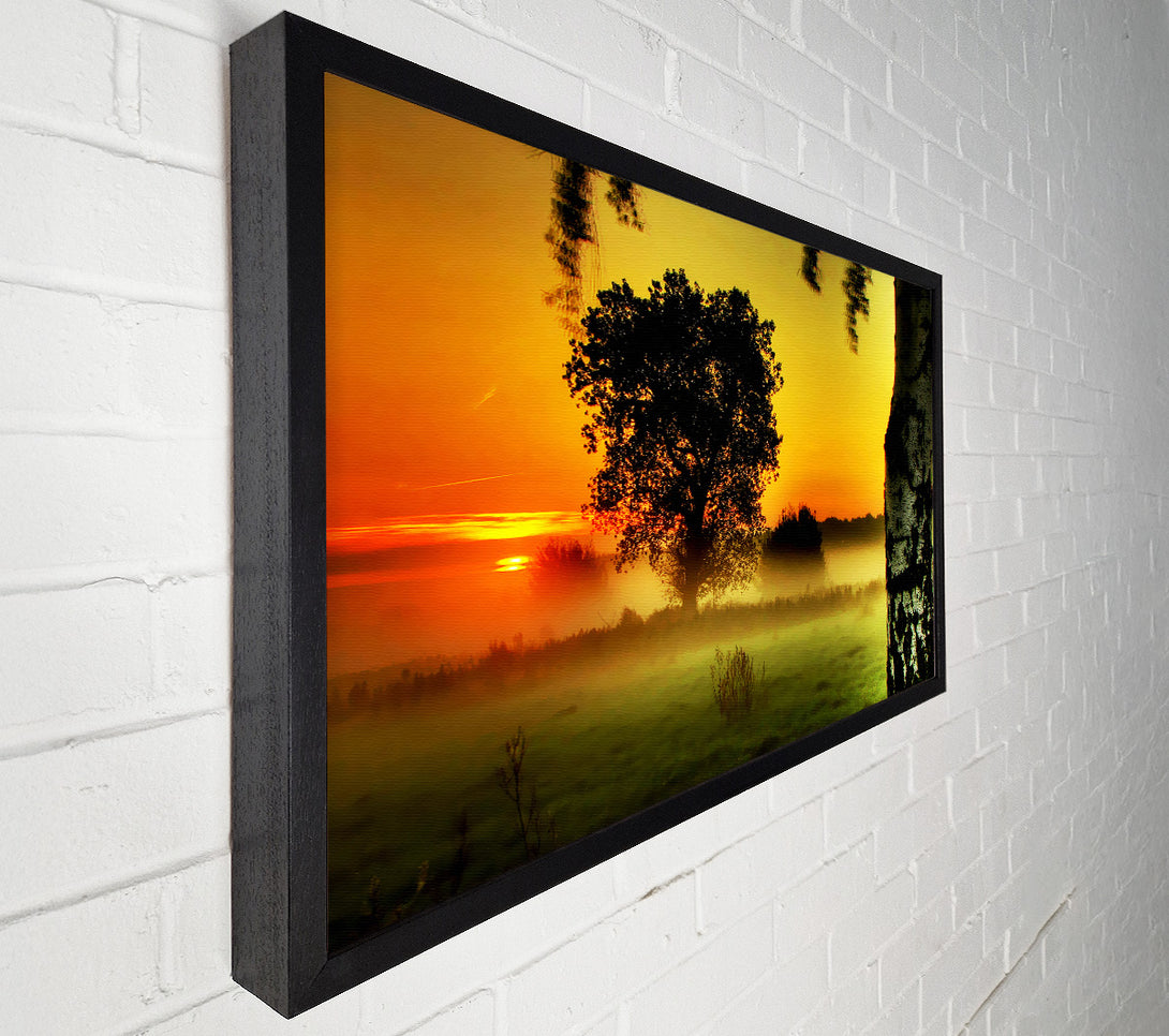  A Canvas Print of Surreal Ocean Mist Canvas Art