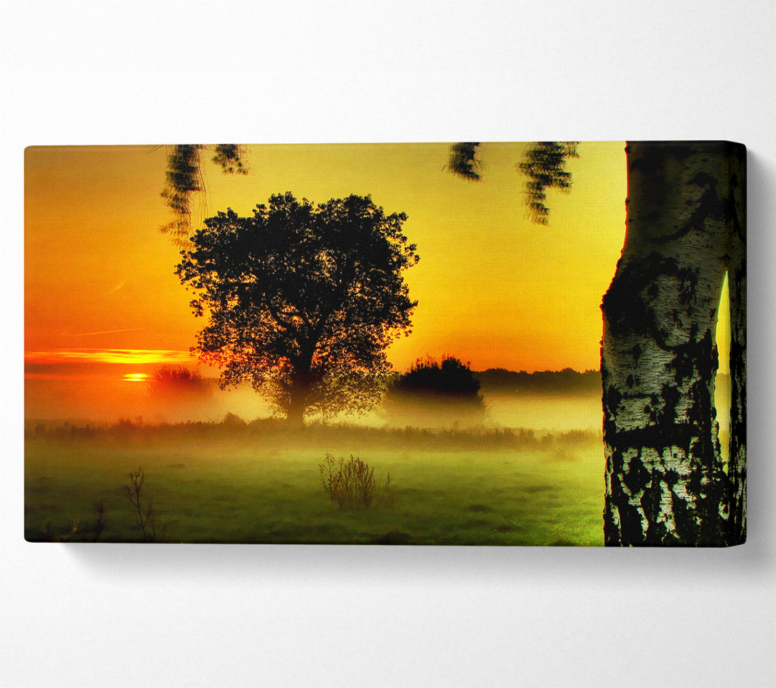  A Canvas Print of Surreal Ocean Mist Canvas Art
