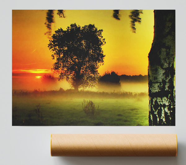 Surreal Ocean Mist Print