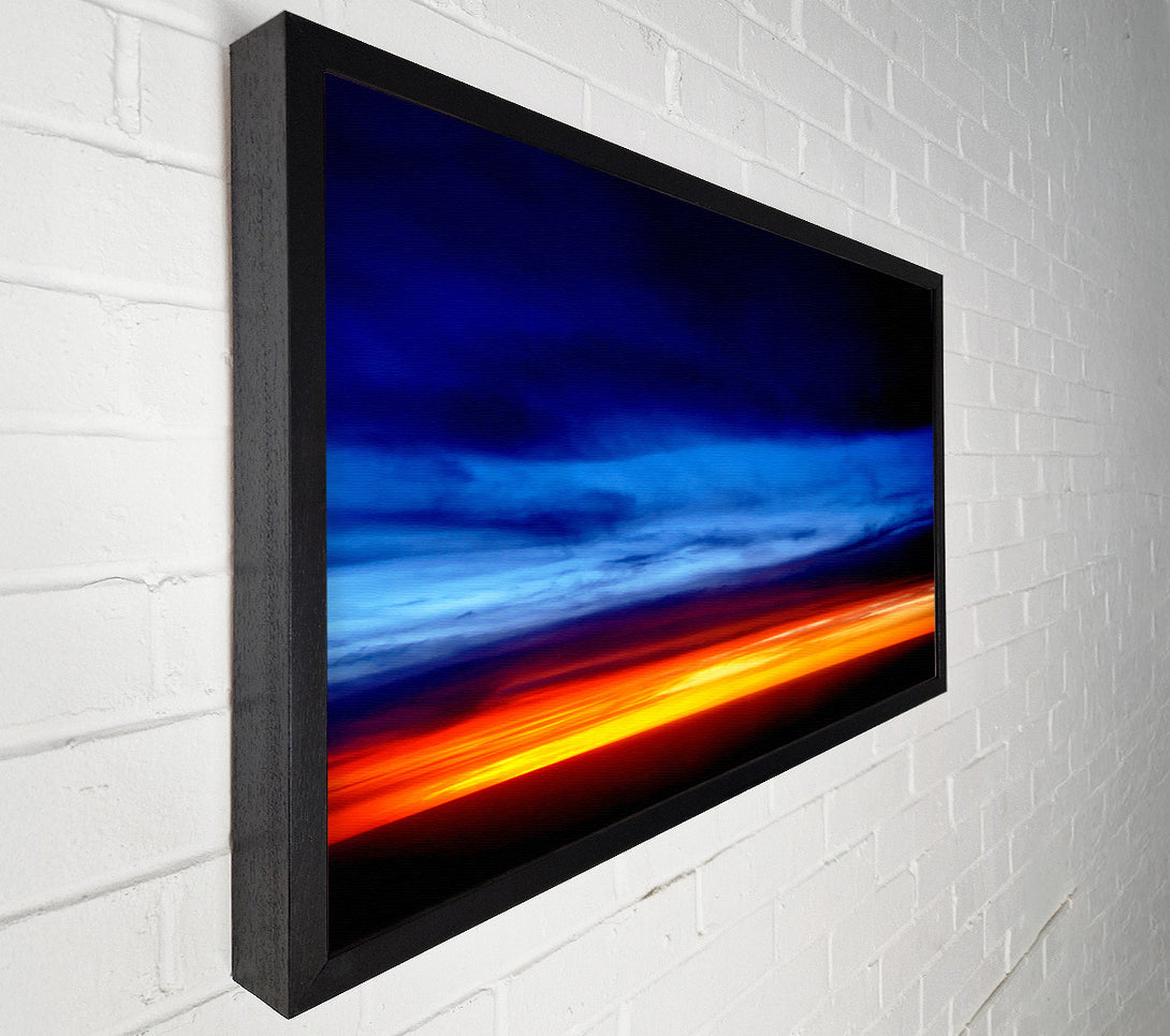  A Canvas Print of Sunrise At Dawn Canvas Print