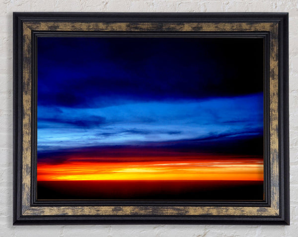 Sunrise At Dawn Framed Print