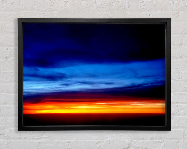 Sunrise At Dawn Framed Print