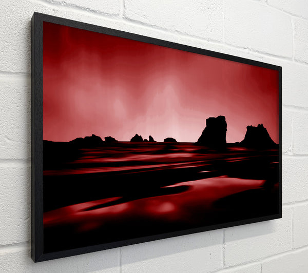 Red Night Sky
