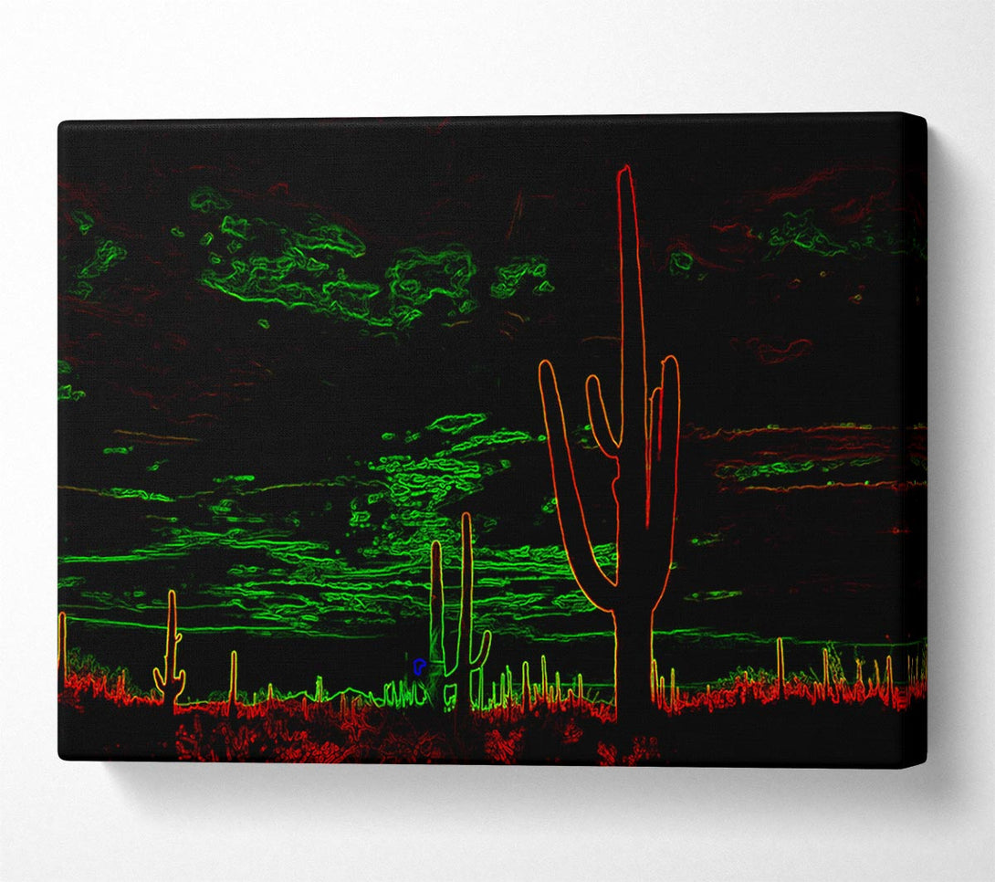  A Canvas Print of Cactus Canvas Print